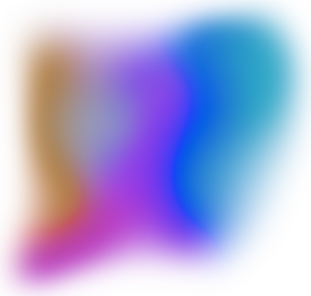 Gradient Blur Orange Purple Blue Green